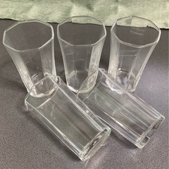 夏用グラス5個　新品未使用品　箱無の画像
