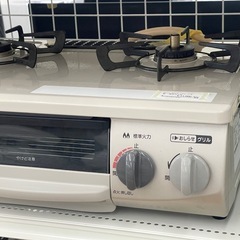リユースのサカイ東金店 Rinnaiガステーブル 21年製 都市ガス用 TJ13235の画像