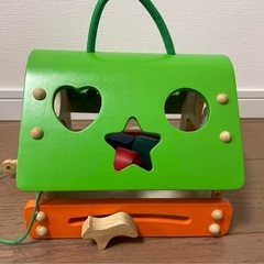 あそびのおうち エドインター 【型はめおもちゃ】【形あわせ】【はめこみ】【ドールハウス】の画像