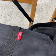 FIELDOORローチェアブラック折りたたみ の画像