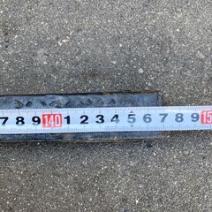 147cm スクエアバー　ルーフバー　ベースバー　2本セットの画像