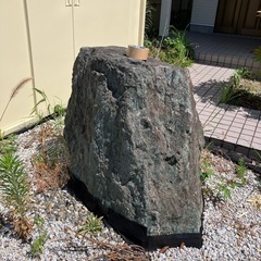 立派な庭石　お引き取り　お願いしたいです！