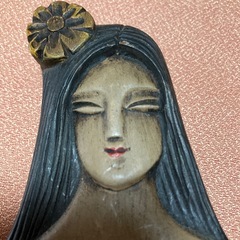 オリエンタル風　楽器を奏でる女性　壁掛けの画像