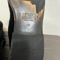 ROSSOスエード靴の画像