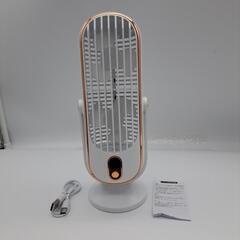 新品★卓上ダブルファン扇風機【充電式】の画像