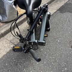 AiDDE 折りたたみ電動アシスト自転車の画像
