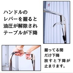 お話中　荷物の積み下ろしにハンドリフターの画像