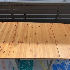 折りたたみテーブル　イケア　の画像