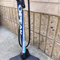 自転車　空気入れ　仏/英/米式バルブ対応、ボール、浮き輪にもの画像