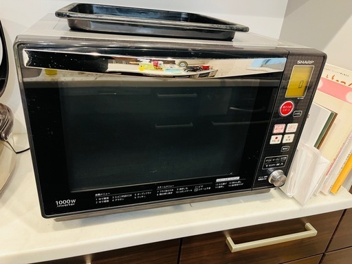 不具合無し★万能オーブンレンジ 26リットル 1000w