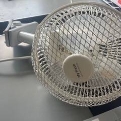 クリップ扇風機 東芝My Fresh TLF-18CL11の画像