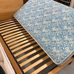 無印良品/フランスベッド　シングルベッドの画像