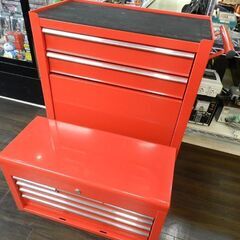 【JM9943】 ツールワゴン 台車 工具カート ツールカート 工具ワゴン 工具箱 引き出し DIY キャスター付き ツールボックス ワーキングカート キャスター付き 鍵付き 整備 収納 保管の画像