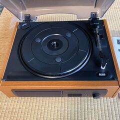古賀政男大全集LPレコードとレコードプレーヤーのセットの画像