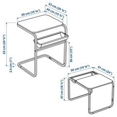 IKEA オルセロード サイドテーブルの画像