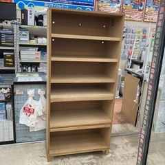 📕無印良品 MUJI📕本棚📕ブックシェルフ📕天然木📕フラップ扉📕2249の画像