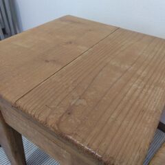 木製椅子　2脚セットの画像