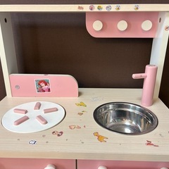 子供用キッチン　おままごとセットの画像
