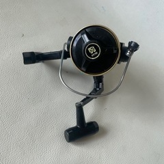 RYOBI リョービ RX4000DX スピニングリール レトロスタイル 日本製 無塗装 特殊アルマイト仕上げ 中古品 の画像
