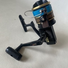 RYOBI リョービ RX4000DX スピニングリール レトロスタイル 日本製 無塗装 特殊アルマイト仕上げ 中古品 の画像