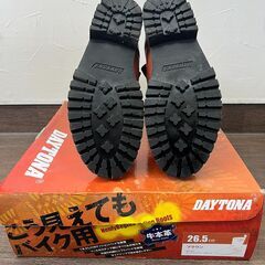 ★デイトナ(Daytona) 本革バイク用エンジニアブーツ 26.5cmの画像