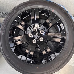 デリカ D5 シャモニー　純正 タイヤ ホイール付 新車外しの画像