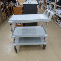 METRO キャスター付ワゴン 3段 キズ・サビあり【こちらは店舗です。浜村鹿野温泉ICから3分 買取本舗 宮本リサイクル 営業時間9～19時 定休日水曜のみ←連絡できませんm(_ _)m】の画像