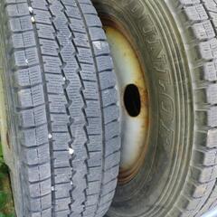 ダンロップ　スタッドレス　205／75R16 ホイール付き　6本　の画像