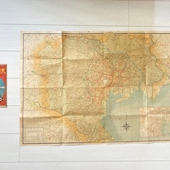 大東京市全圖 ヒコーキ印優良地圖の画像