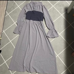 新品　門脇玲奈コラボ　しまむら　ワンピースの画像