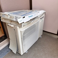 【無料】Panasonicルームエアコン 室外機付き（新品・未使...