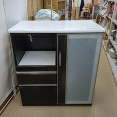 キッチンカウンター 食器棚 レンジ台 引き出し収納付 キズ少ない 【こちらは店舗です。浜村鹿野温泉ICから3分 買取本舗 宮本リサイクル 営業時間9～19時 定休日水曜のみ←連絡できませんm(_ _)m】の画像