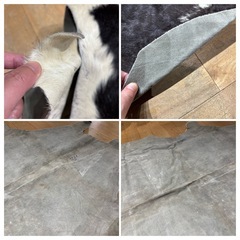 特大 リアル カウレザー ラグマット 
インテリア の画像