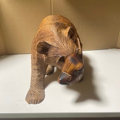 木彫り熊　小の画像