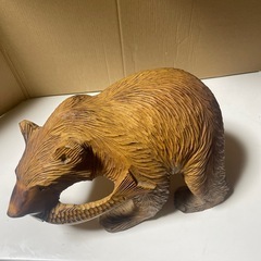 木彫り熊　小の画像