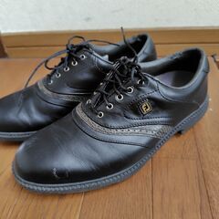 FOOT JOY  ゴルフシューズ　7M　黒の画像