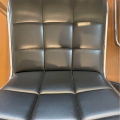 ガラス天板　ダイニングセット　モノクロ　150cm の画像