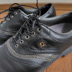 FOOT JOY  ゴルフシューズ　7M　黒の画像