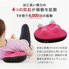 Doctor AIR ボディクッション　BC-01BL　マッサージ機の画像