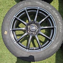 スタッドレスタイヤ+ホイールセット(225/55R18)(7j+48 5×100)の画像