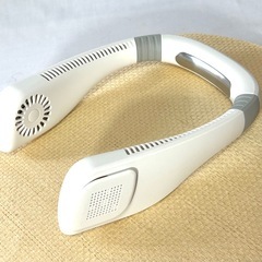 猛暑対策に‼️ 充電式　首掛け扇風機の画像
