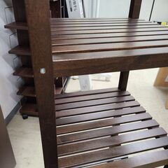 J1036【リユースのサカイ柏店】IKEA　イケア　MUSKAN　ムスカン　シェルフユニット　ブラウン　クリーニング済　参考価格6,999円の画像