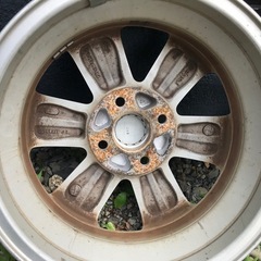 スバル ステラ 純正ホイール 14インチPCD100  4.5j オフセットプラス45の画像