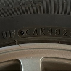 155/65R13 ブリヂストン VRX2 スタッドレスタイヤホイールセット 2022年製造 4本の画像