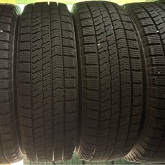 155/65R13 ブリヂストン VRX2 スタッドレスタイヤホイールセット 2022年製造 4本の画像