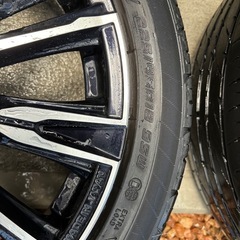 225/45R18 ヴェゼルRU3で使用　夏タイヤ　レイズ　ヴェルサス　の画像