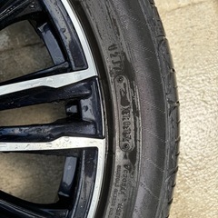 225/45R18 ヴェゼルRU3で使用　夏タイヤ　レイズ　ヴェルサス　の画像