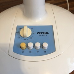 ZEPEAL扇風機 ホワイト 空調家電の画像