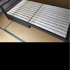 【無印良品】シングルベッドフレーム（引き出し付き） 63999円（交渉可） 豊橋・豊川エリア の画像