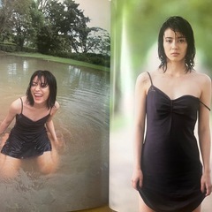 帯付美品　水野美紀 写真集 wishの画像